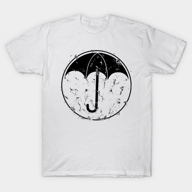 The Umbrella Academy Logo - Distressed T-Shirt by slice_of_pizzo